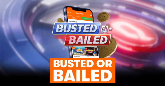 busted or bailed