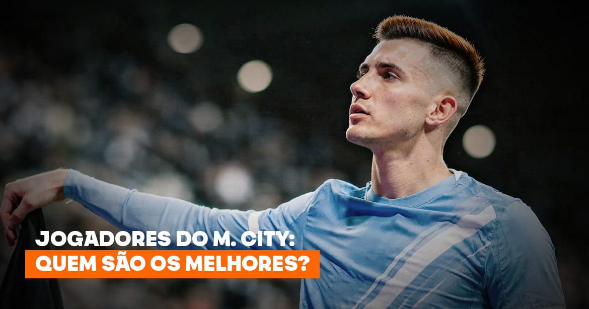 Jogadores do Manchester City