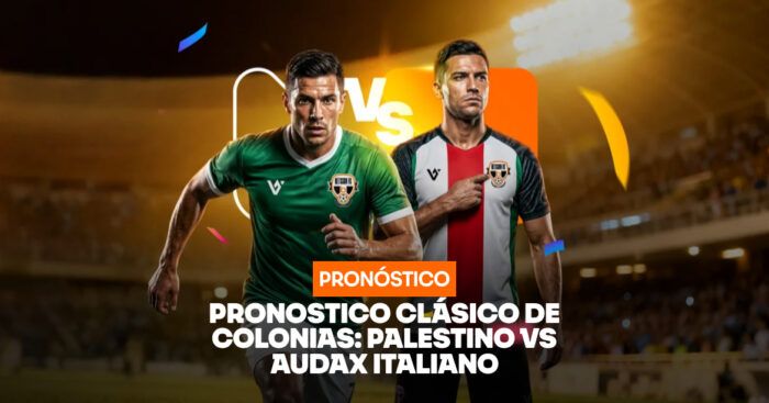 Pronóstico Palestino vs Audax Italiano del Clásico de Colonias